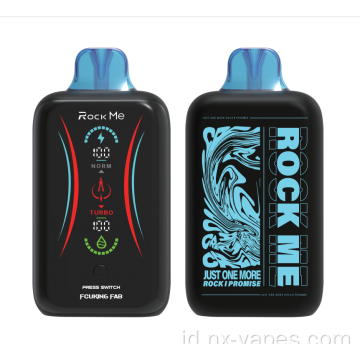 Rock Me 25000puffs Vape Turbo Norm Layar Lengkap